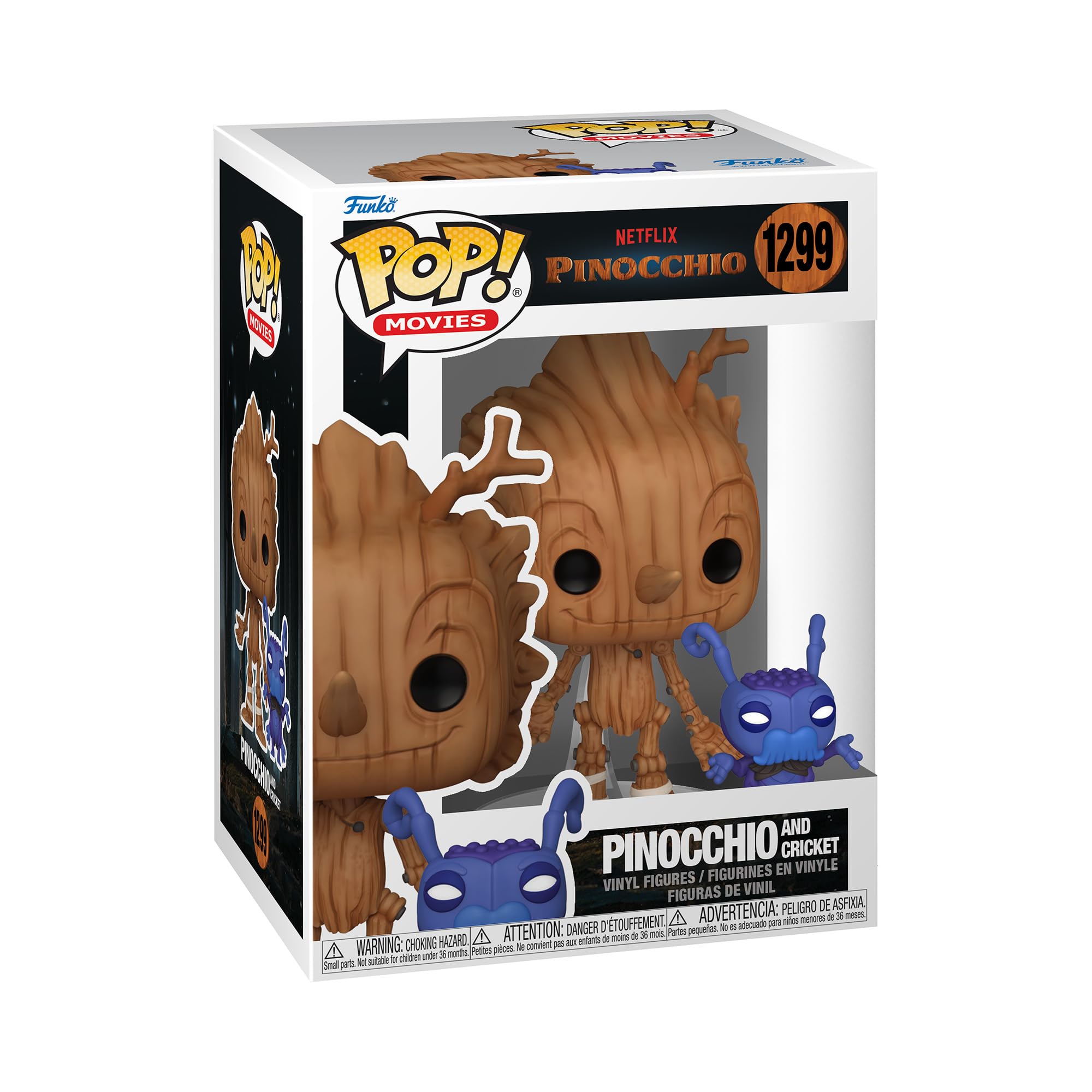 PINOCCHIO　ポップンテレファックス 新品未使用 Funko Pop! & Buddy Movies: Netflix Pinocchio - Pinocchio and